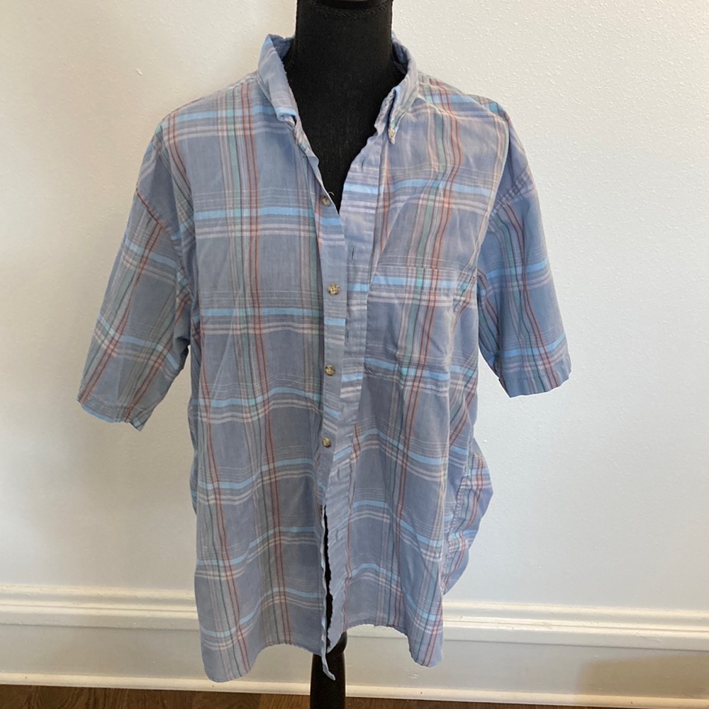 Vintage 417 by Van Heusen Short Sleeve Button Down